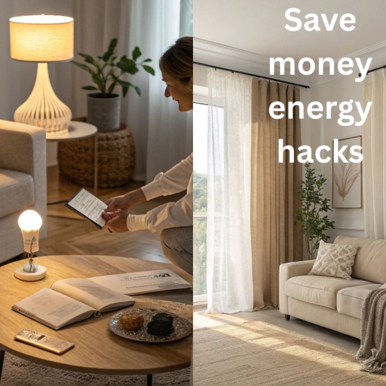 Save money energy hacks